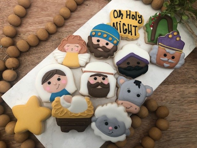 Nativity- 12 day cookie countdown